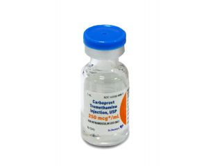 Carboprost Tromethamine Injection, USP 250 mcg/mL vial