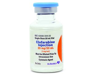 Clofarabine Injection 20 mg/20 mL (1 mg/mL) per vial