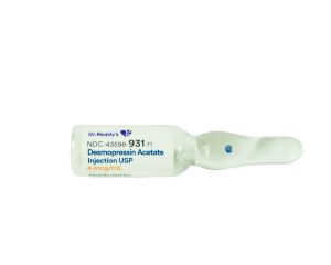 Desmopressin Acetate Injection, USP 4 mcg/mL Single-Dose Ampule