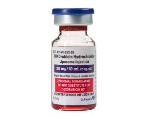 DOXOrubicin Hydrochloride Liposome Injection 20 mg/10 mL (2 mg/mL) per vial