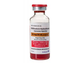 DOXOrubicin Hydrochloride Liposome Injection 50 mg/25 mL (2 mg/mL) per vial