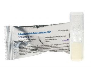 Tobramycin Inhalation Solution 300 mg/ 5 mL Single-Dose Ampule, USP