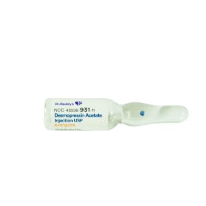 Desmopressin Acetate Injection, USP 4 mcg/mL Single-Dose Ampule