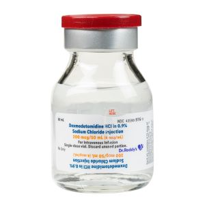 Dexmedetomidine Hydrochloride in 0.9% Sodium Chloride Injection 200 mcg/50 mL (4 mcg/mL) Single-Dose Vial