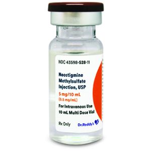 Neostigmine Methylsulfate Injection, USP 5 mg/10 mL (0.5 mg/mL) Multiple Dose Vial