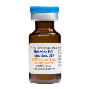 Thiamine Hydrochloride, USP 200 mg per 2 mL