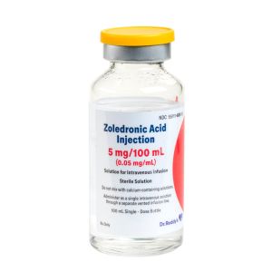 Zoledronic Acid Injection 5 mg/100 mL vial